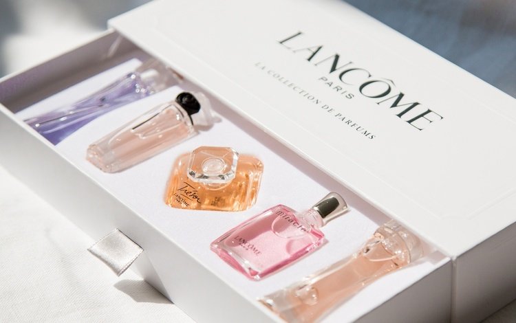 коробка, духи, коллекция, парфюм, lanc__me paris, lancôme, box, perfume, collection
