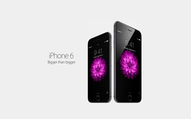 bigger, its better, iphone6, iphone 6 plus, isnt simply, эппл, apple
