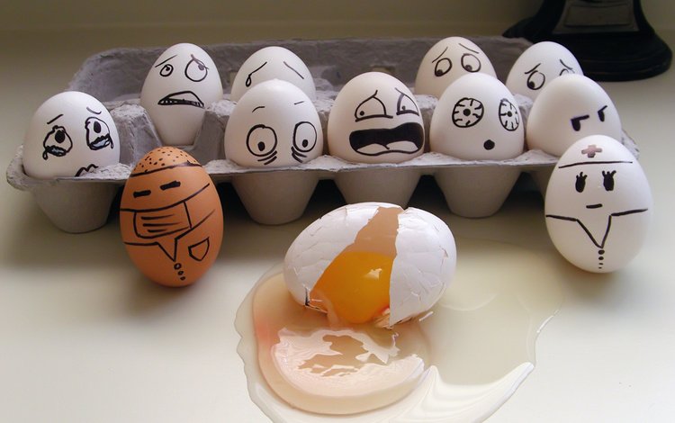 яйца, падение, коробка, ужас, эмоции, eggs, drop, box, horror, emotions