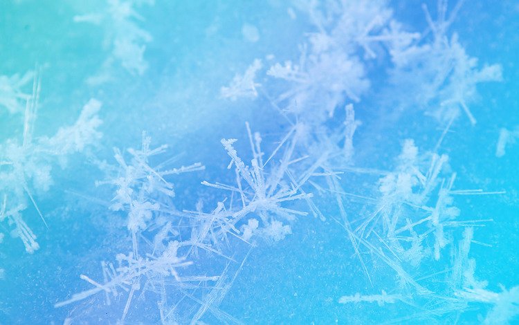 снежинки, зимний узор, голубая текстура, snowflakes, winter pattern, blue texture