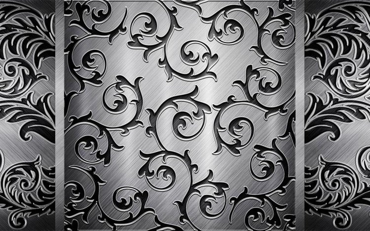 узор, черный, серый, сталь, винтажная текстура, pattern, black, grey, steel, vintage texture