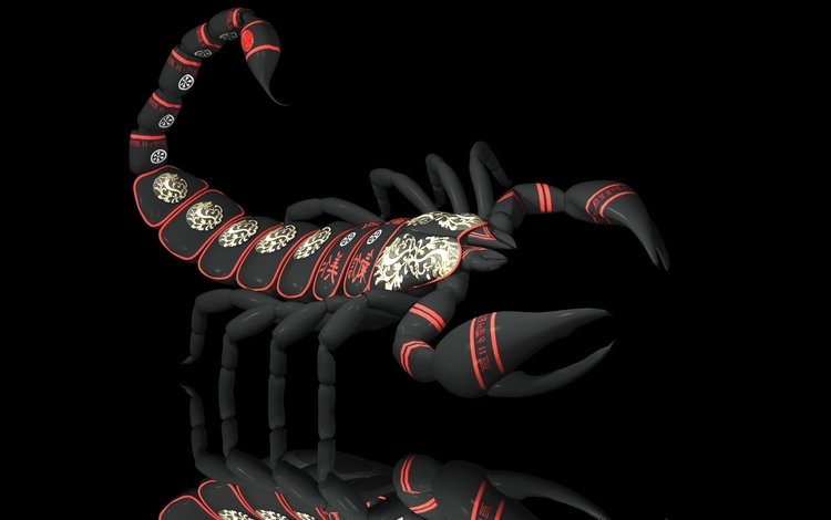 черный скорпион, black scorpion