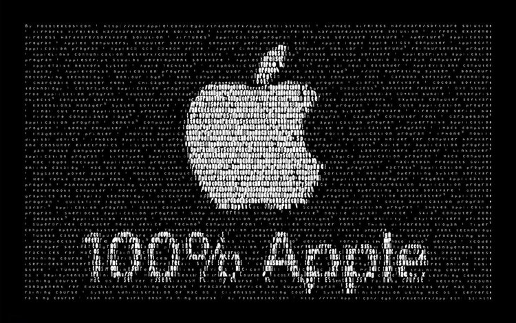 буквы, эппл, 100%, letters, apple