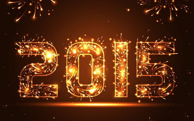 новый год, салют, встреча нового года, золотая, 2015 год, довольная, феерверк, сверкание, new year, salute, gold, 2015, happy, fireworks, sparkle