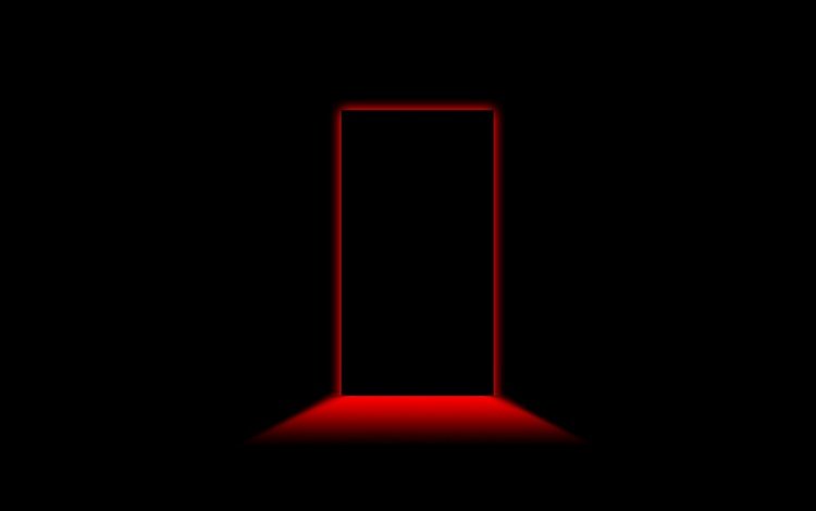 свет, дверь, минимализм, тень, черный фон, light, the door, minimalism, shadow, black background