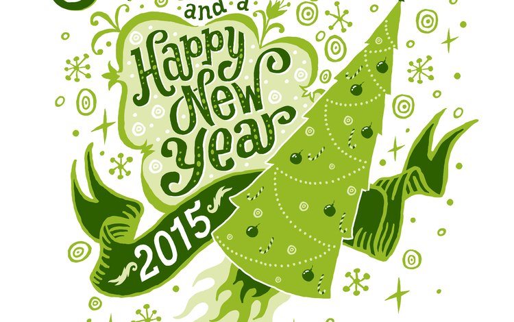 елка, ракета, с новым годом, 2015 год, счастливого рождества, tree, rocket, happy new year, 2015, merry christmas