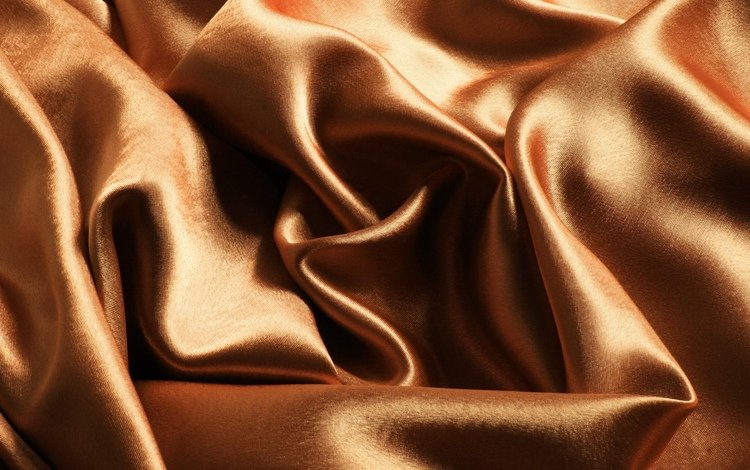 текстура, блеск, ткань, коричневая, складки, золотая, texture, shine, fabric, brown, folds, gold