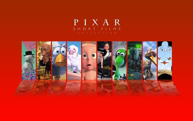 коллекция, пиксар, мультфильмы, короткометражки, collection, pixar, cartoons, shorts