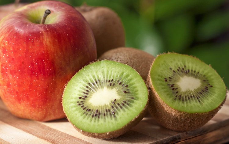 фрукты, яблоки, киви, fruit, apples, kiwi