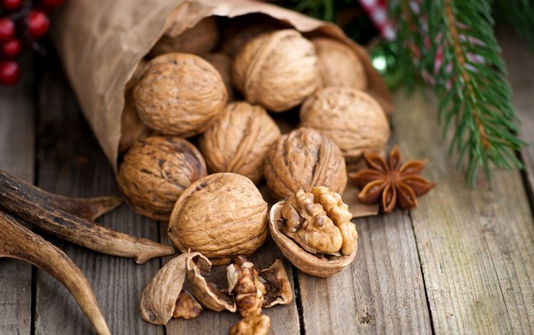 новый год, орехи, праздник, грецкие, new year, nuts, holiday, walnut
