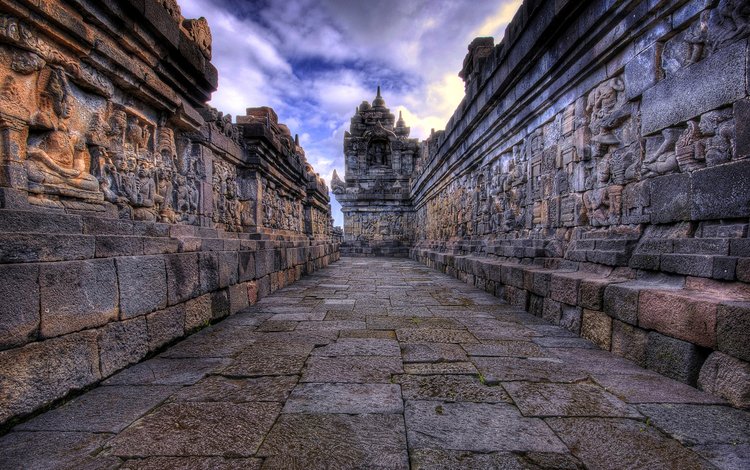 небо, камбоджа, ангкор ват, храмовый комплекс, the sky, cambodia, angkor wat, the temple complex