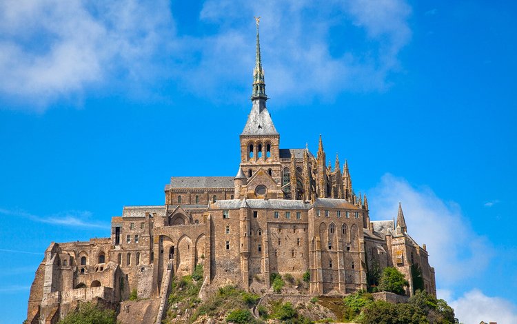 франция, нормандия, мон-сен-мишель, france, normandy, mont-saint-michel