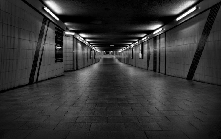 метро, тоннель, metro, the tunnel