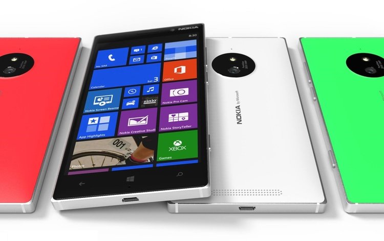 concept, смартфон, nokia lumia 830, линейка, windows phone 81, цветовая палитра, smartphone, line, color palette