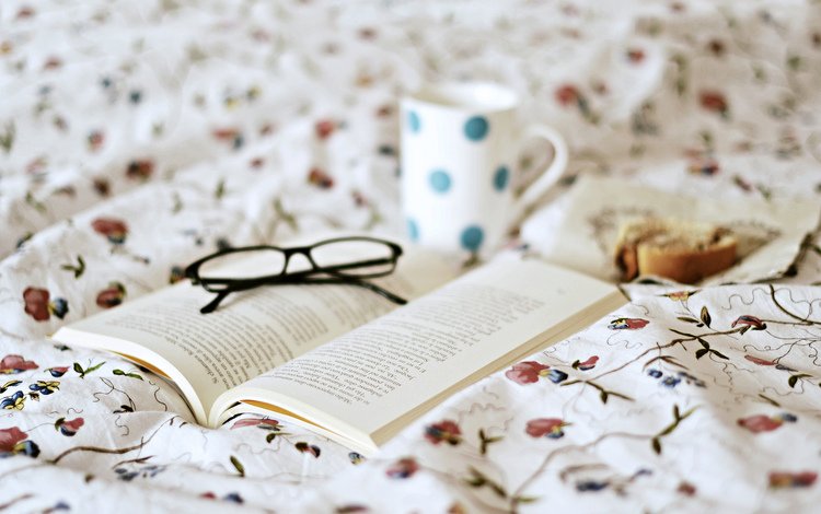 очки, кружка, книга, glasses, mug, book