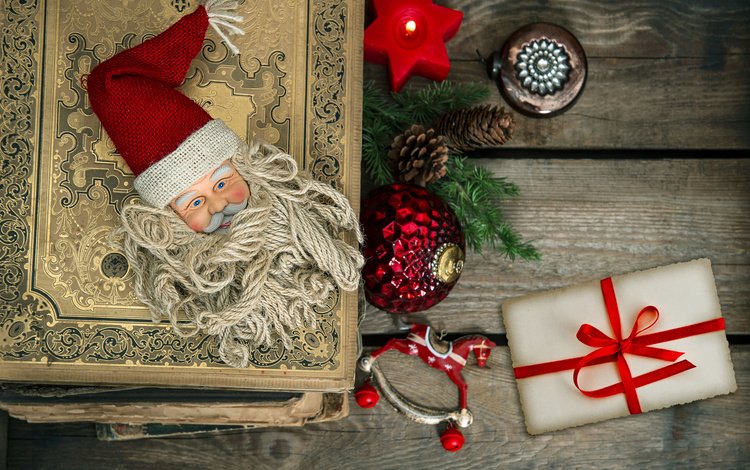 новый год, подарки, свеча, рождество, книга, новогодние украшения, санта-клаус, new year, gifts, candle, christmas, book, christmas decorations, santa claus