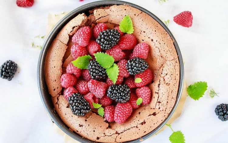 малина, ягода, выпечка, пирог, ежевика, raspberry, berry, cakes, pie, blackberry
