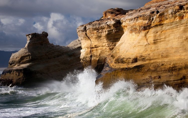 скалы, природа, волны, море, прибой, стихия, утес, rocks, nature, wave, sea, surf, element, rock