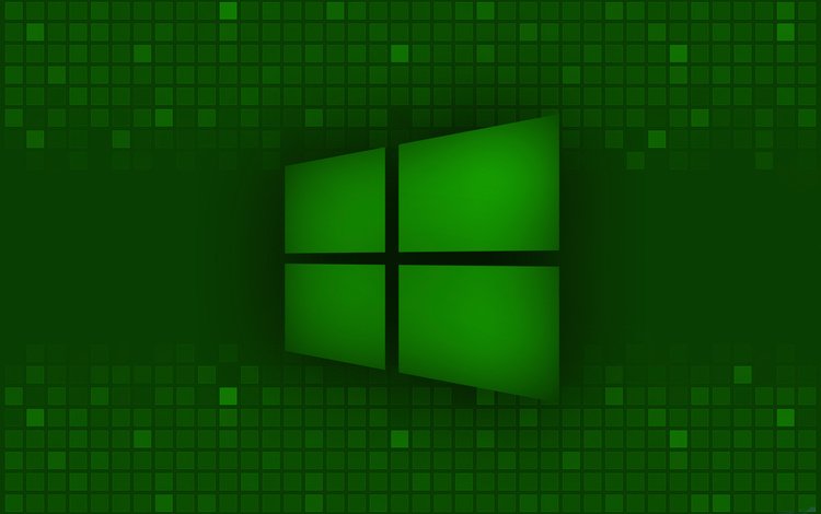 зелёный, логотип, виндовс 8, майкрософт, green, logo, windows 8, microsoft