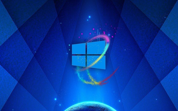 фон, синий, логотип, винда, background, blue, logo, windows
