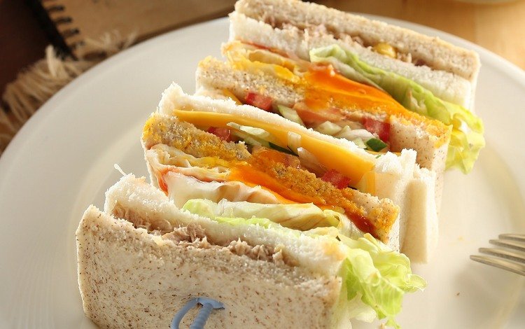 бутерброд, сэндвич, sandwich