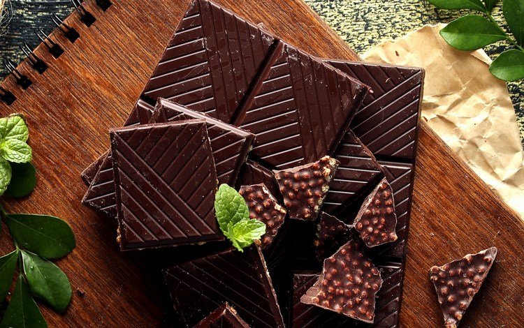 зелень, шоколад, сладкое, плитка, greens, chocolate, sweet, tile