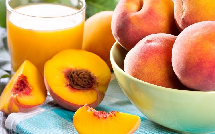 фрукты, персики, стакан, персик, сок, персиковый сок, fruit, peaches, glass, peach, juice, peach juice