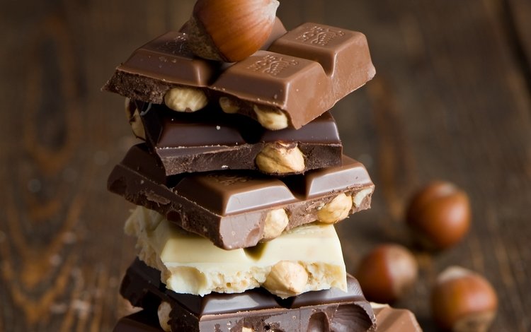 орехи, черный, белый, шоколад, темный, фундук, молочный, nuts, black, white, chocolate, dark, hazelnuts, milk
