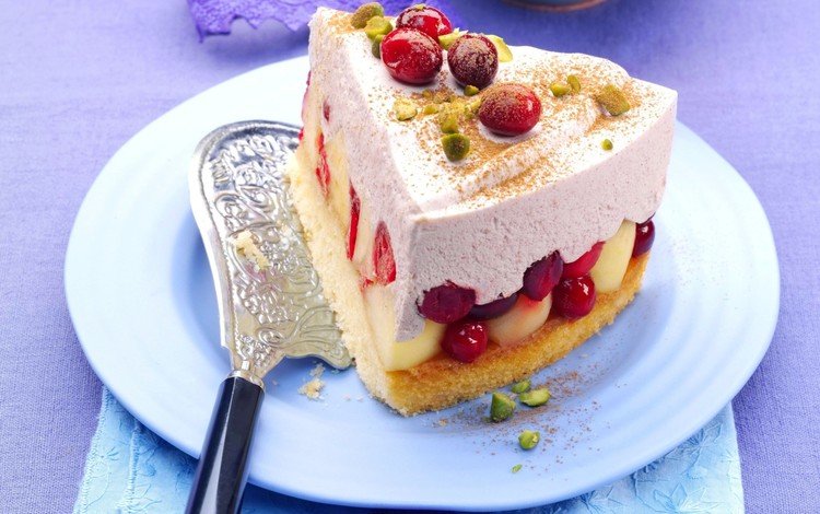 крем для торта, фрукты, ягоды, сладкое, торт, десерт, пирожное, cream cake, fruit, berries, sweet, cake, dessert