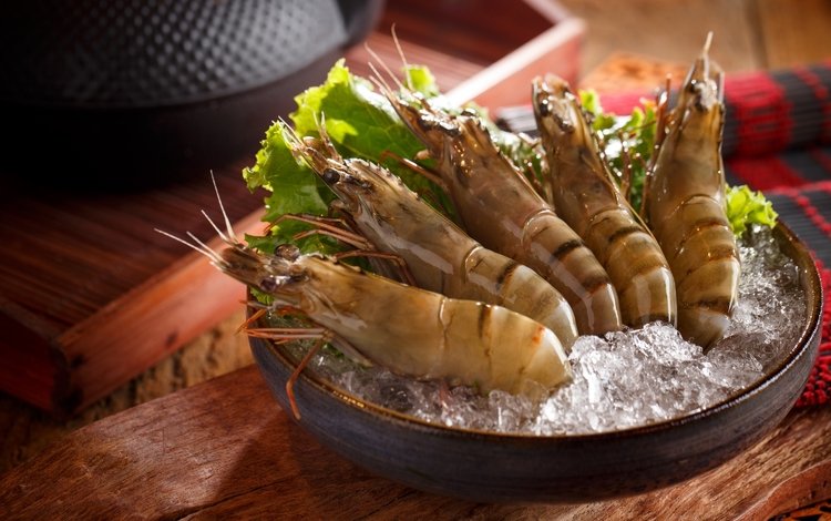 морепродукты, креветки, японская кухня, seafood, shrimp, japanese cuisine