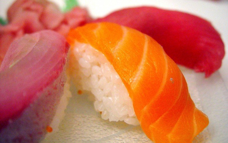 рыба, рис, суши, морепродукты, fish, figure, sushi, seafood