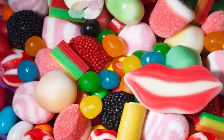 разноцветные, конфеты, сладкое, зефир, мармелад, маршмеллоу, colorful, candy, sweet, marshmallows, marmalade