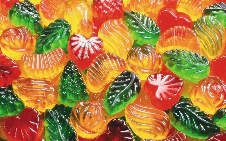 разноцветные, сладкие, конфеты, жевательные конфеты, красные, зеленые, фигурки, желтые, желе, мармелад, colorful, sweet, candy, red, green, figures, yellow, jelly, marmalade