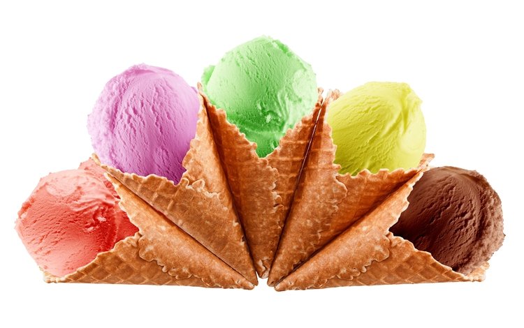 мороженое, цвет, рожок, десерт, вафли, ice cream, color, horn, dessert, waffles