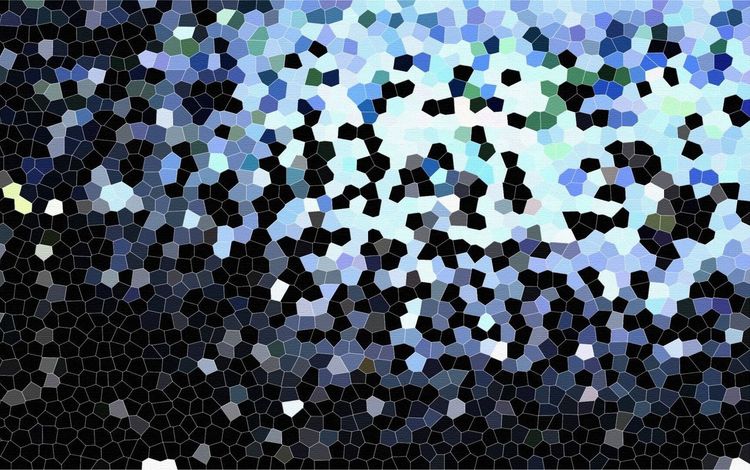 фон, синий, цвет, черный, белый, мозаика, витраж, background, blue, color, black, white, mosaic, stained glass