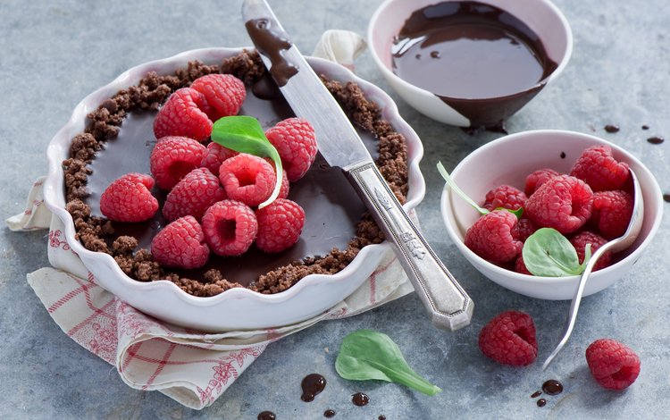 малина, ягоды, шоколад, сладкое, десерт, пирог, raspberry, berries, chocolate, sweet, dessert, pie