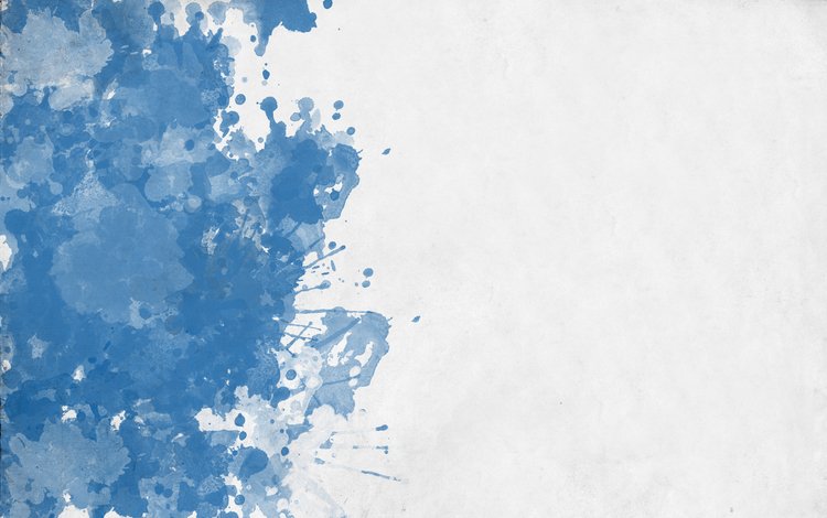 фон, синий, цвет, белый, брызги, кляксы, background, blue, color, white, squirt, blots