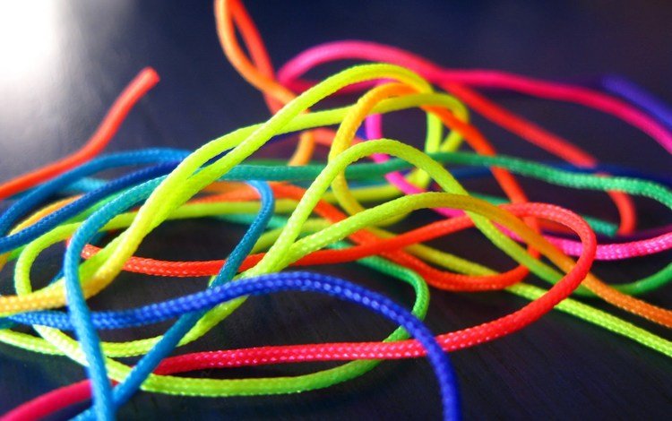 разноцветные, веревка, шнурки, веревочки, colorful, rope, laces