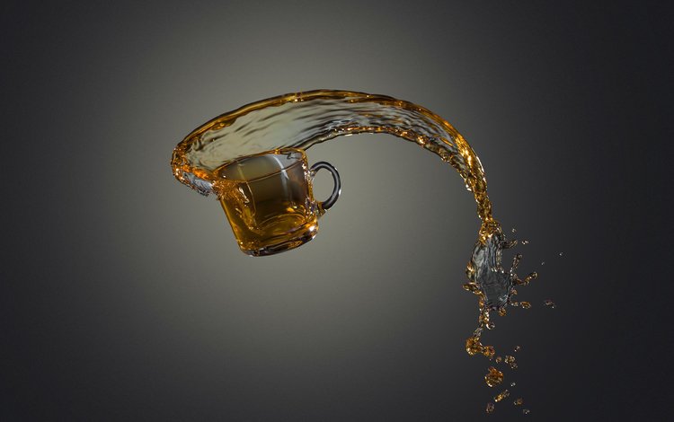 брызги, чашка, всплеск, стекло, чай, alex koloskov, squirt, cup, splash, glass, tea