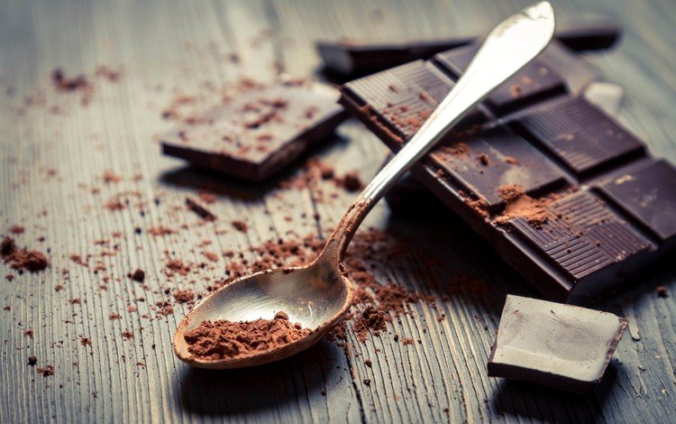 сладости, шоколад, сладкое, плитка, ложка, какао, sweets, chocolate, sweet, tile, spoon, cocoa