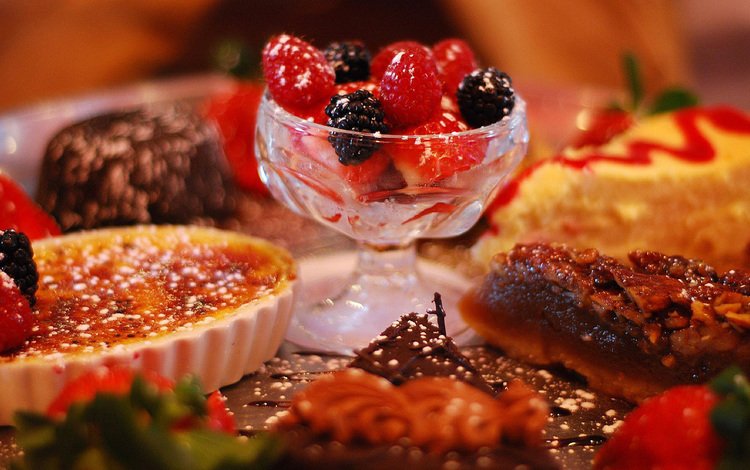 ягоды, сладкое, выпечка, десерт, berries, sweet, cakes, dessert