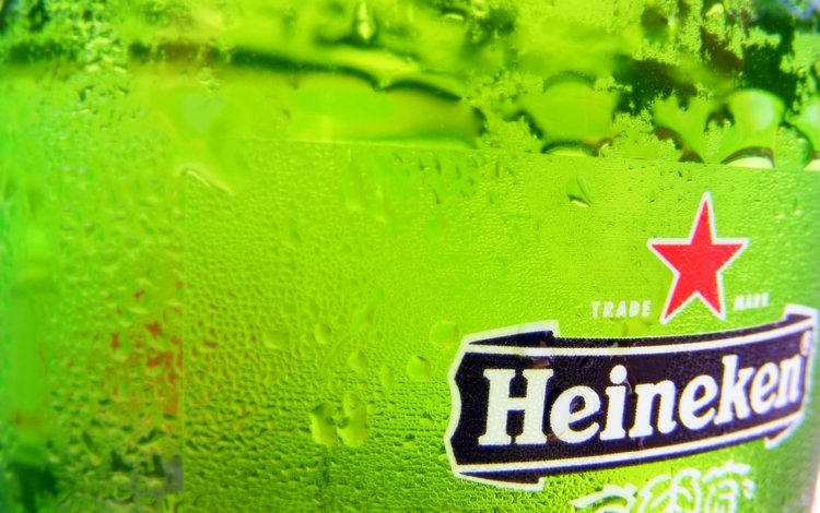 зелёный, капли, цвет, напитки, стекло, пиво, heineken, хайнекен, green, drops, color, drinks, glass, beer