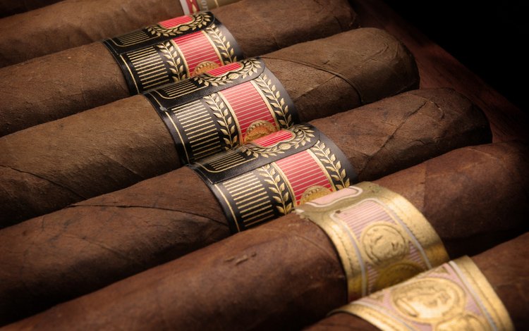 макро, сигары, краcный, блака, табак, золотая, кубинские сигары, habanos, бурые, brown, macro, cigars, red, black, tobacco, gold, cuban cigars