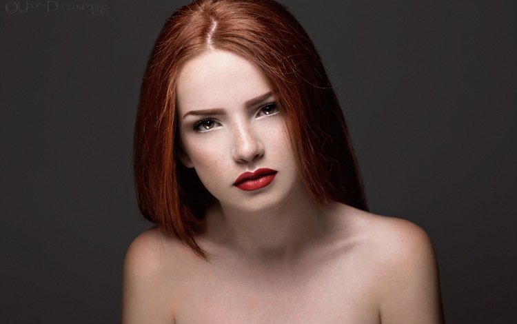 девушка, портрет, взгляд, рыжеволосая, girl, portrait, look, redhead