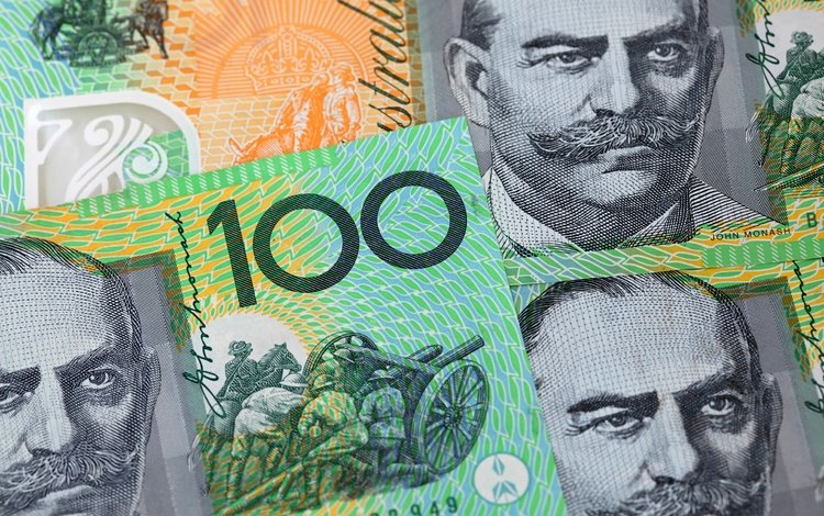 австралия, записка, доллар, 100, australia, note, dollar