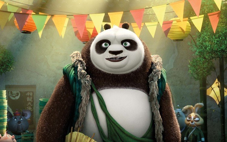панда, мультфильм, kung-fu-panda-3, кунг-фу панда-3, panda, cartoon, kung fu panda-3