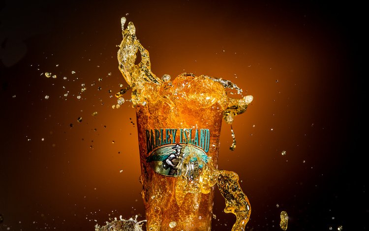 макро, всплеск, стакан, пиво, barley island beer, macro, splash, glass, beer