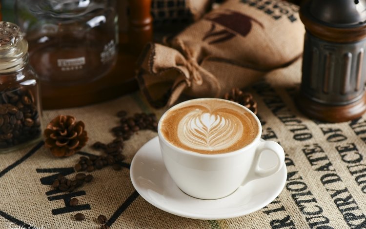 узор, зерна, кофе, чашка, шишка, капучино, пенка, pattern, grain, coffee, cup, bump, cappuccino, foam