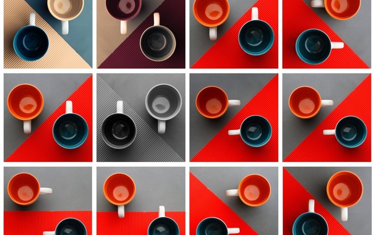 текстура, кружки, геометрия, чашки, texture, mugs, geometry, cup