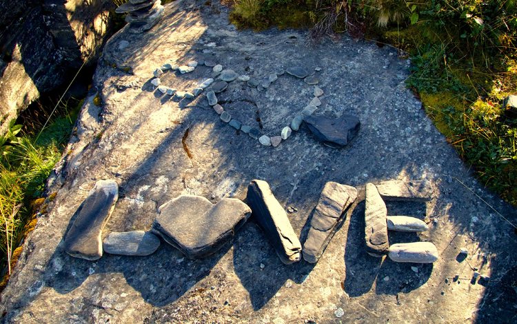 камни, слова, сердце, любовь, сердечки, слово, влюбленная, stones, words, heart, love, hearts, the word